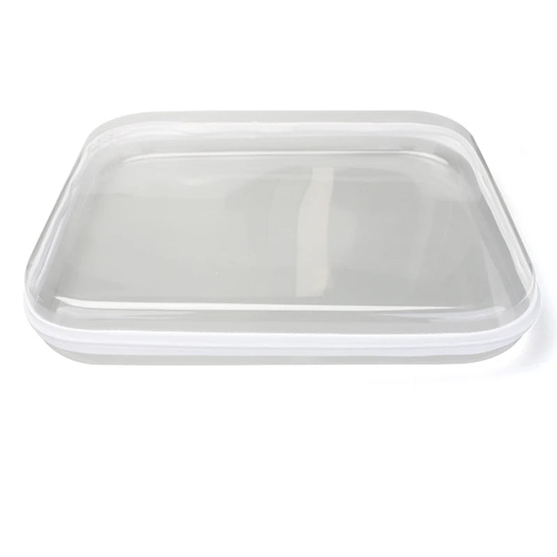 Clear Hard Shell Zipper Case (3 Pack)